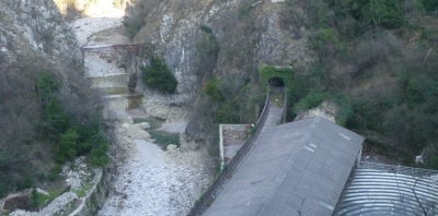 Tunel za napajanje turbine, riječka Tvornica papira