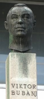 Viktor Bubanj, bista Trsat