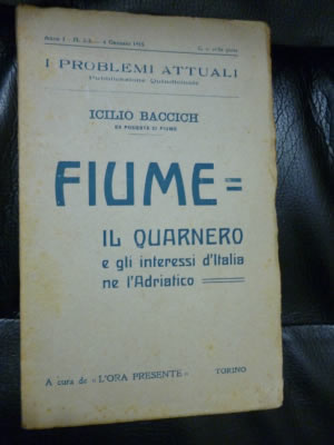 Fiume. Il Quarnero e gli interessi d'Italia nel'Adriatico