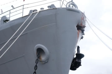 Brod "Galeb" oštećen u pomorskoj nezgodi