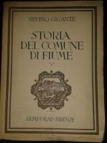 Silvino Gigante, Storia del comune di Fiume