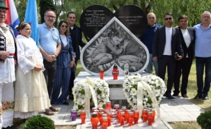 HNK Rijeka, spomenik poginuloj djeci, Vukovar