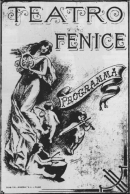 Teatro Fenice, Rijeka, Kazališni plakat povodom svečanog otvorenja 2. svibnja 1914.