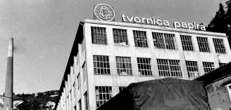 Tvornica papira oko 1980.